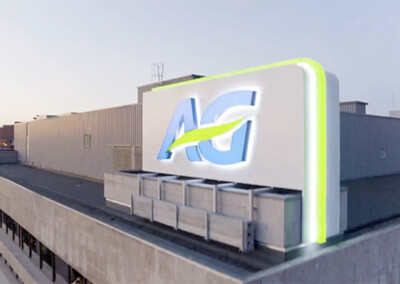 Enseigne lumineuse AG